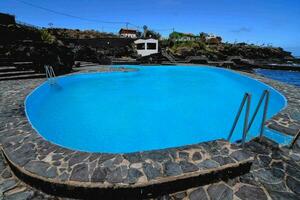 the swimming pool at or near villa la rosa photo