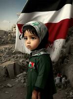 salvar niño salvar humanidad salvar Palestina foto