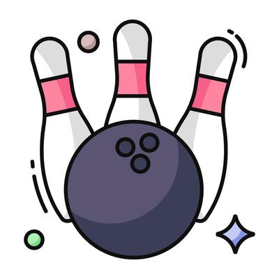 Download Balls, Bowling, Duckpins. Royalty-Free Vector Graphic