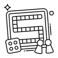 A perfect design icon of online game vector