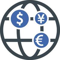 Money exchange payment icon symbol vector image. Illustration of the dollar currency coin graphic design image
