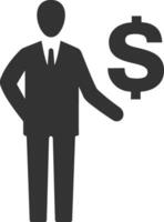 Money exchange payment icon symbol vector image. Illustration of the dollar currency coin graphic design image