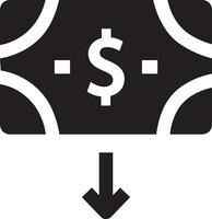 Money exchange payment icon symbol vector image. Illustration of the dollar currency coin graphic design image