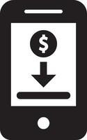 Money exchange payment icon symbol vector image. Illustration of the dollar currency coin graphic design image