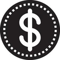 Money exchange payment icon symbol vector image. Illustration of the dollar currency coin graphic design image