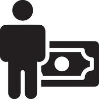 Money exchange payment icon symbol vector image. Illustration of the dollar currency coin graphic design image