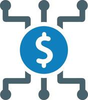 Money exchange payment icon symbol vector image. Illustration of the dollar currency coin graphic design image