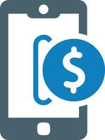 Money exchange payment icon symbol vector image. Illustration of the dollar currency coin graphic design image