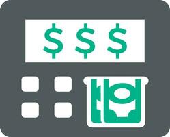 Money exchange payment icon symbol vector image. Illustration of the dollar currency coin graphic design image
