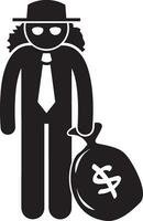 Money exchange payment icon symbol vector image. Illustration of the dollar currency coin graphic design image