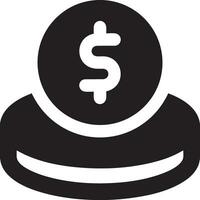 Money exchange payment icon symbol vector image. Illustration of the dollar currency coin graphic design image