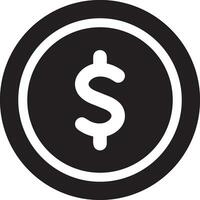 Money exchange payment icon symbol vector image. Illustration of the dollar currency coin graphic design image