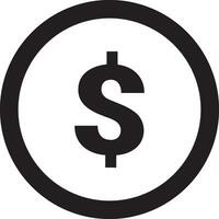 Money exchange payment icon symbol vector image. Illustration of the dollar currency coin graphic design image