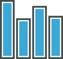 Swoosh Bar Chart Icons stock vector. Illustration of symbol - 30344051