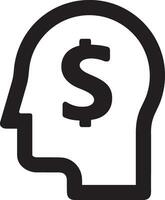 Money exchange payment icon symbol vector image. Illustration of the dollar currency coin graphic design image