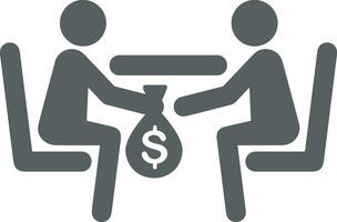 Money exchange payment icon symbol vector image. Illustration of the dollar currency coin graphic design image