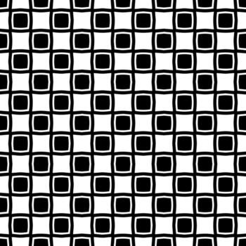 Black and white seamless abstract pattern. Background and backdrop. Grayscale ornamental design. vector