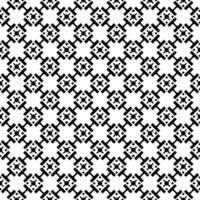 Black and white seamless abstract pattern. Background and backdrop. Grayscale ornamental design. vector