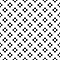 Black and white seamless abstract pattern. Background and backdrop. Grayscale ornamental design. vector