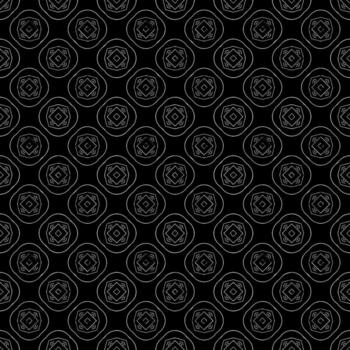 patrón abstracto sin costuras en blanco y negro. fondo y telón de fondo. diseño ornamental en escala de grises. vector