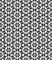 Black and white seamless abstract pattern. Background and backdrop. Grayscale ornamental design. vector