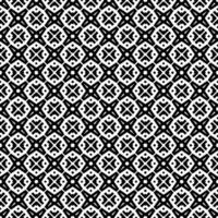 Black and white seamless abstract pattern. Background and backdrop. Grayscale ornamental design. vector