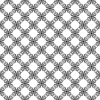 Black seamless abstract pattern. Overlay for background and backdrop. Ornamental design. PNG graphic illustration with transparent background.