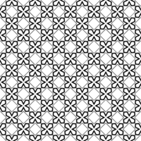 Black seamless abstract pattern. Overlay for background and backdrop. Ornamental design. PNG graphic illustration with transparent background.