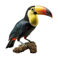 une toucan isolé png