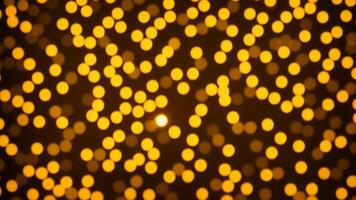 Luxury hexagonal abstract black metal background with golden light lines. photo