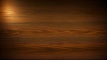 Wood background banner panorama Brown acoustic panels, wooden boards panel pattern texture. AI Generated photo