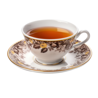 un taza de caliente té aislado png