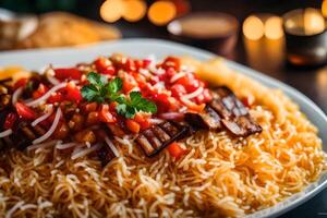 We are giving our attention to Koshari, which is close by There is a good restaurant that is far away from here photo