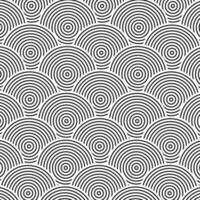 Broken circle pattern background icon vector