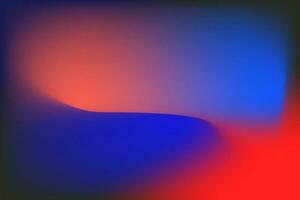 abstract background with red and blue color gradient, smooth and blur vector