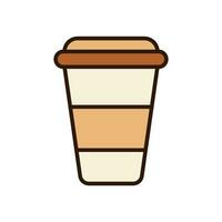 Paper Cup icon vector design templates