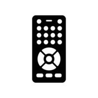 Remote control icon for controlling tv vector