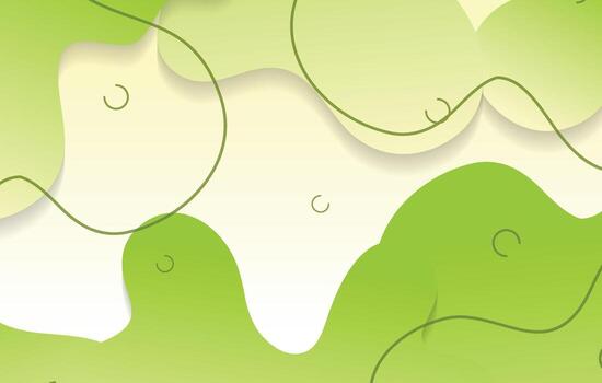 abstract gradient dynamic fluid shapes background design template vector