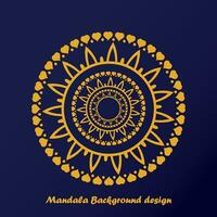 minimalista sencillez islámico mandala antecedentes. indio florido invitación degradado mandala antecedentes. antecedentes ilustración modelo. vector