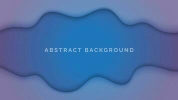 Abstract blue color background with dynamic shapes composition vector
