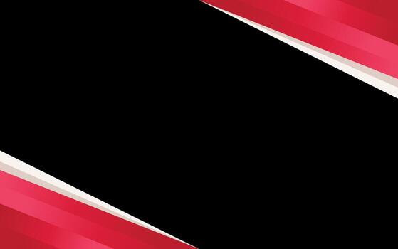 red frame abstract border banner background modern design vector