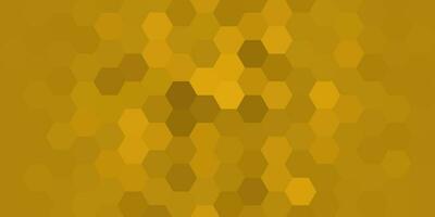 abstract modern yellow hexagon background vector