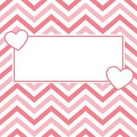 rosado corazones geométrico sin costura antecedentes , modelo , textura para wapping papel , tarjetas , invitación , pancartas y decoración. vector
