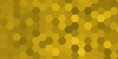 abstract background with gold geometric hexagon vector