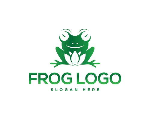 Frog Logo Vector Art, Icons, and Graphics for Free Download