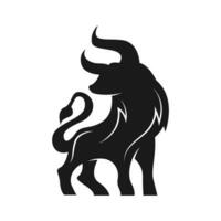 Buffalo logo design concept vector