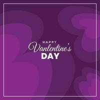 Valentine Day Abstract background with purple Color vector