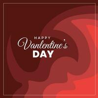 Valentine Day Abstract background with Red rose Color vector