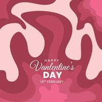 Valentine Day Abstract background with Red rose Color vector