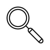 Magnifying Glass Vector Icon